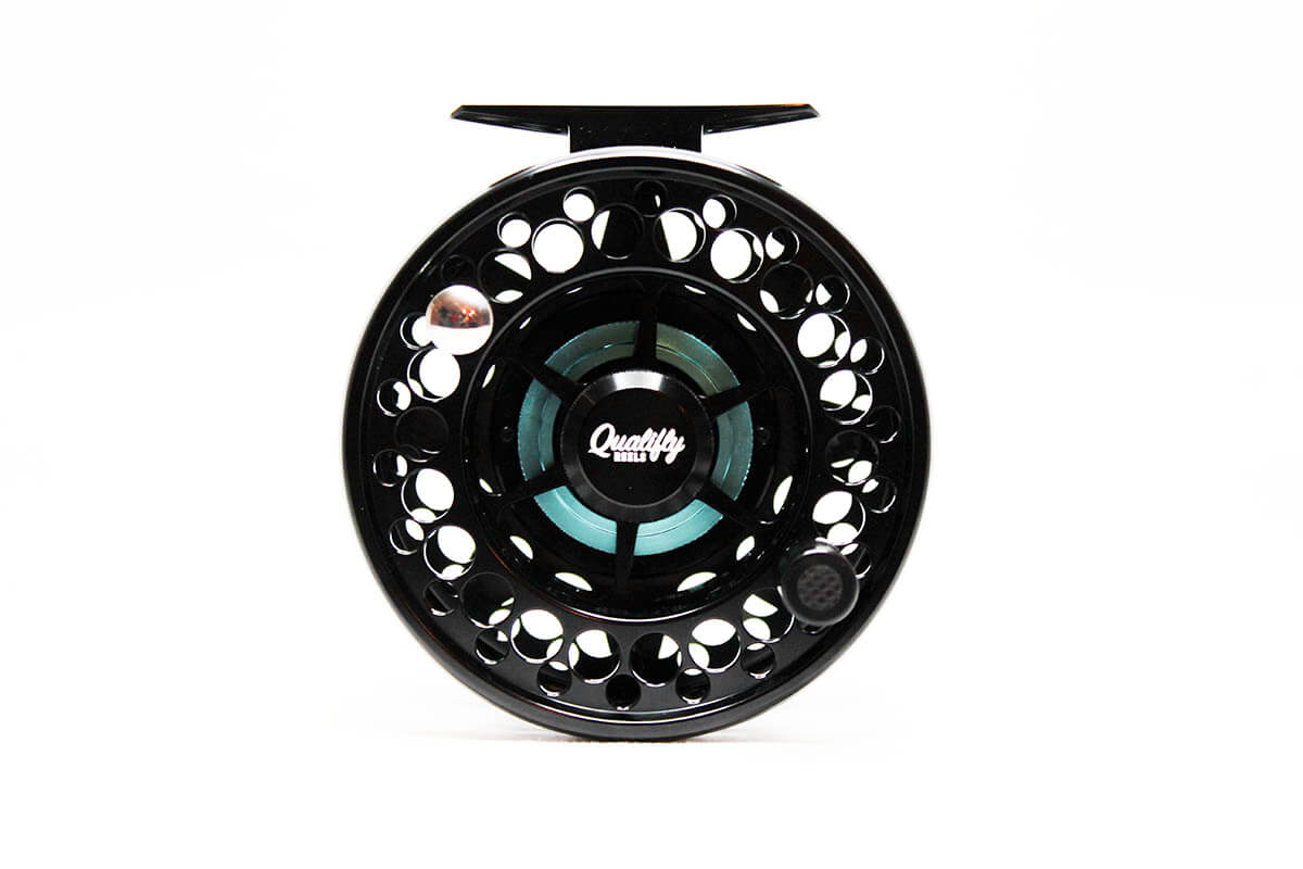 Qualifly Carbontech Black Fly Reel – Outlaw Rod Co.