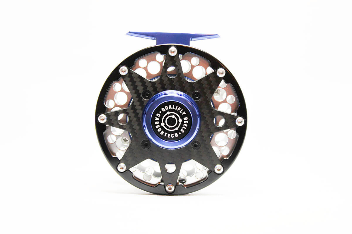 Qualifly Carbontech Blue Fly Reel