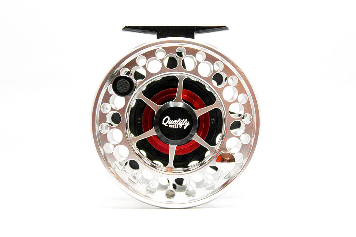 Qualifly Carbontech Red Fly Reel – Outlaw Rod Co.