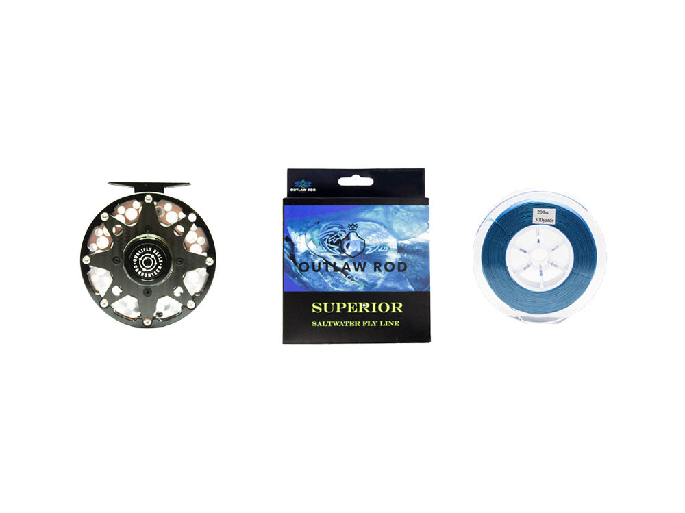 Qualifly Carbontech Green Fly Reel – Outlaw Rod Co.