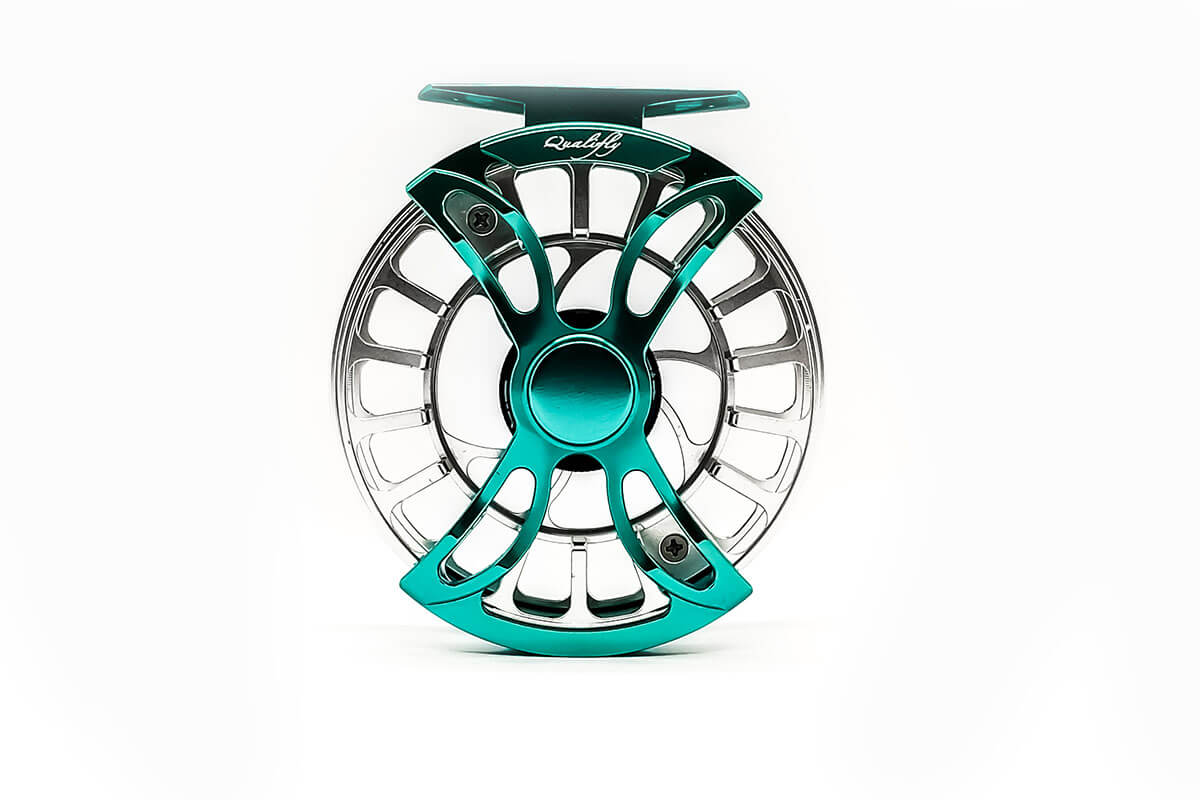 Qualifly Maverick Fly Reel Turquoise or Black 6-9 Weight Outlaw Rod Co. Qualifly Maverick Fly Reel Turquoise or Black 6-9 Weight Outlaw Rod Co.