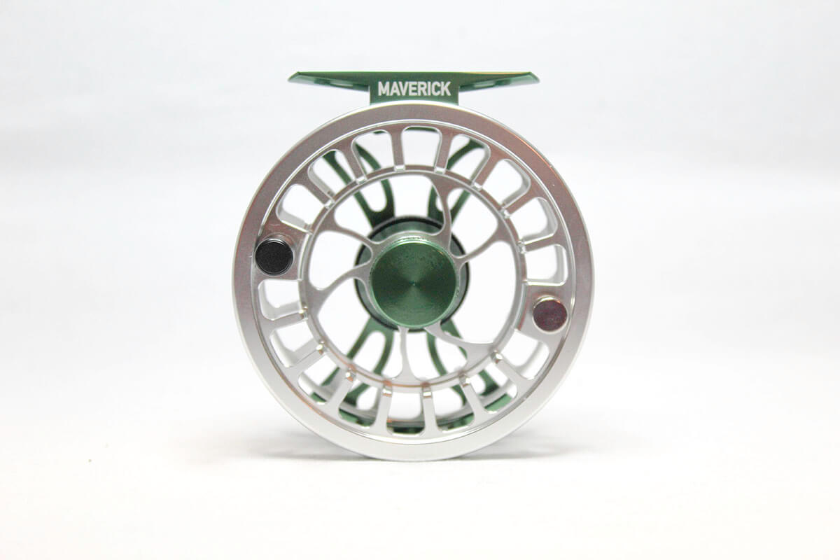 Qualifly Maverick Moss Green or Black Fly Reel 4/5 Weight Black Qualifly Maverick Moss Green or Black Fly Reel 4/5 Weight Black