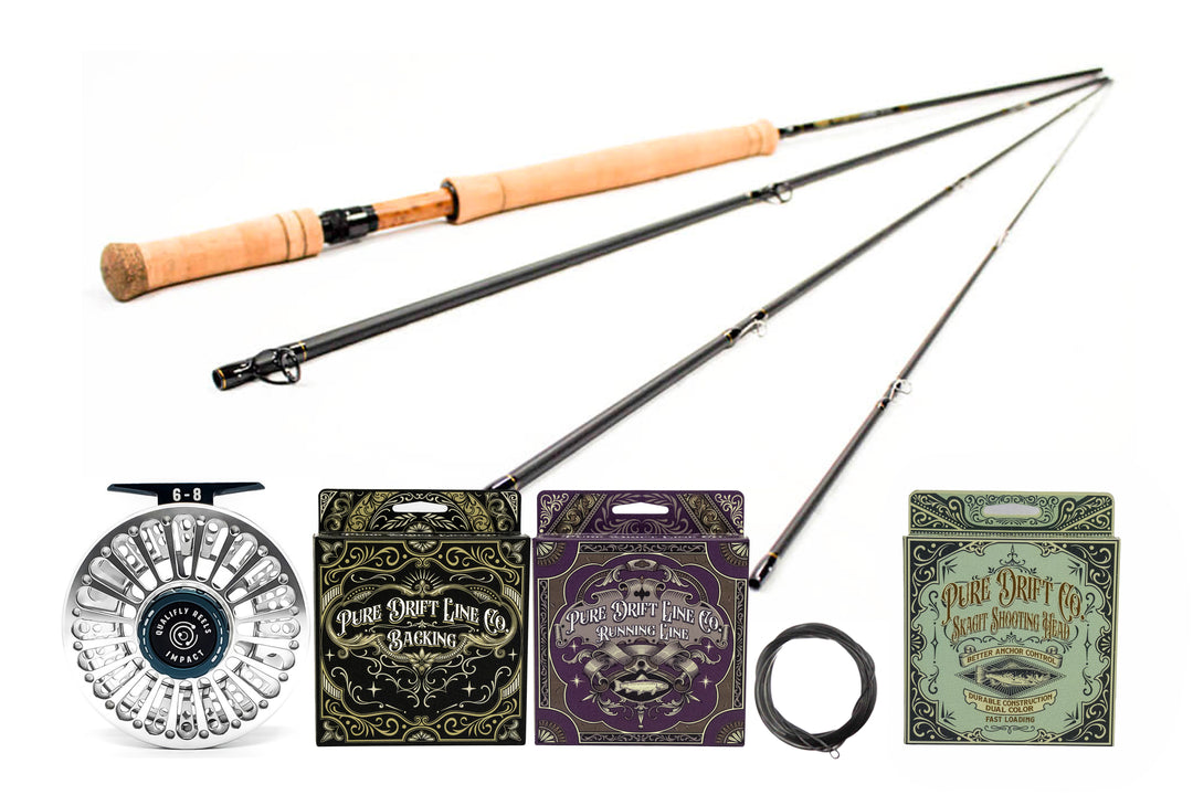 5wt 11ft M Series (Spey Rod) and Oversized 6-8wt Qualifly Impact Reel Package Deal