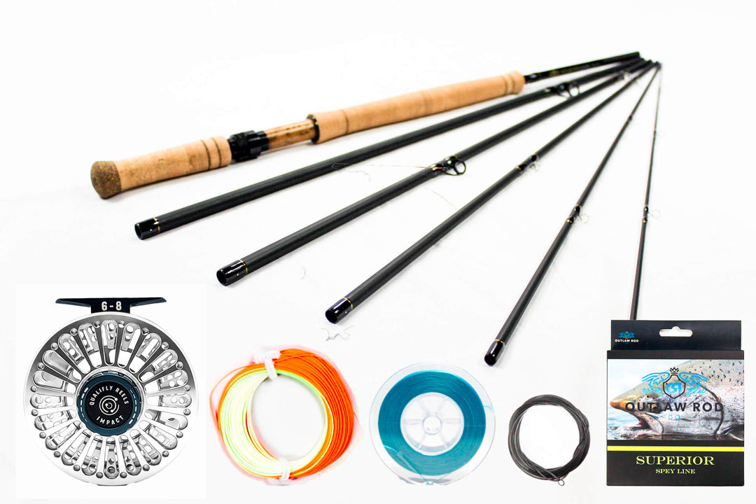 7wt 13ft M Series (Spey Rod) and Oversized 9-10wt Qualifly Impact