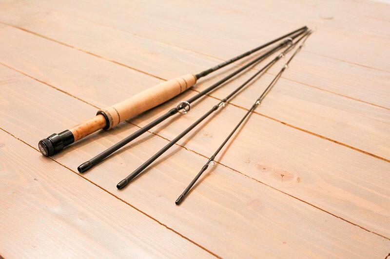 2wt 7' Wanted Edition and Qualifly Maverick Reel Package Deal Black Maverick