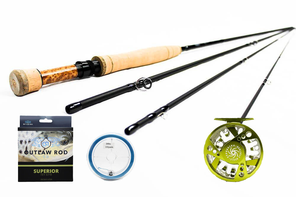 4wt 10ft Wanted ESN Edition and Qualifly Razorback Reel Package Deal –  Outlaw Rod Co