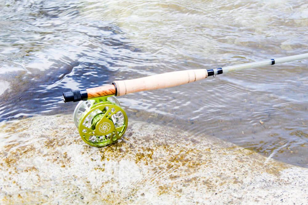4wt fly rod and reel combo 4wt 7'6" Rogue Edition with Qualifly Razorback reel floating line and – Outlaw Rod Co