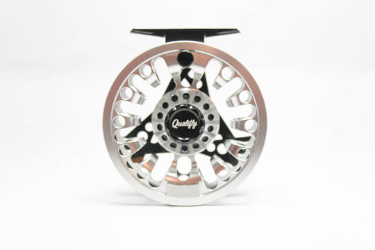 Qualifly Razorback Black and Silver Fly Reel – Outlaw Rod Co