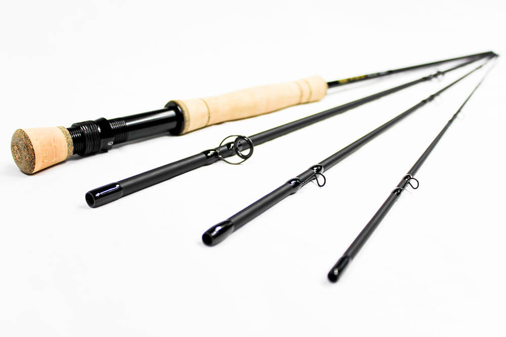 9wt 9ft Stealth Edition (Saltwater) Fly Rod and Qualifly Carbontech Re –  Outlaw Rod Co.